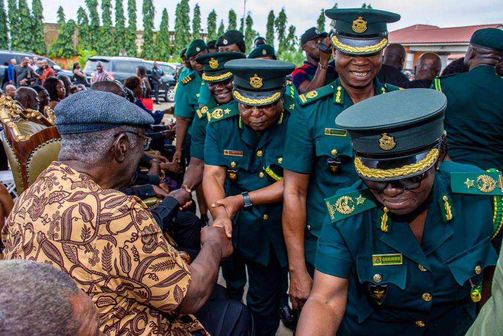 Ghana Immigration Service commiserates with President Kufuor – GIS